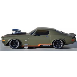 Mock Intake &amp Blower Set Shotgun Style Chrome