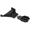 Bulkhead Front Black Slash 4x4(LCG), Rustler 4x4(Short Batt)