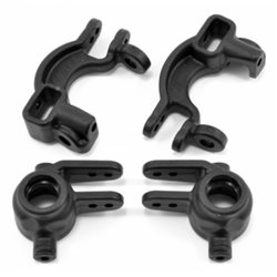 Steering &amp Caster Block 4x4: Slash, Stampede, Rustler