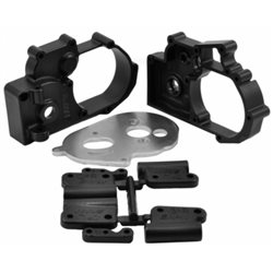 Gearbox Case w/ Mounts Black Bandit, Rustler, Stampede,Slash