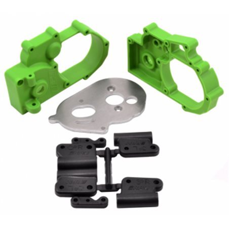 Gearbox Case w/ Mounts Green Bandit, Rustler, Stampede,Slash