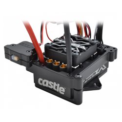 Hållare Blå Castle Mamba X Traxxas 1/10