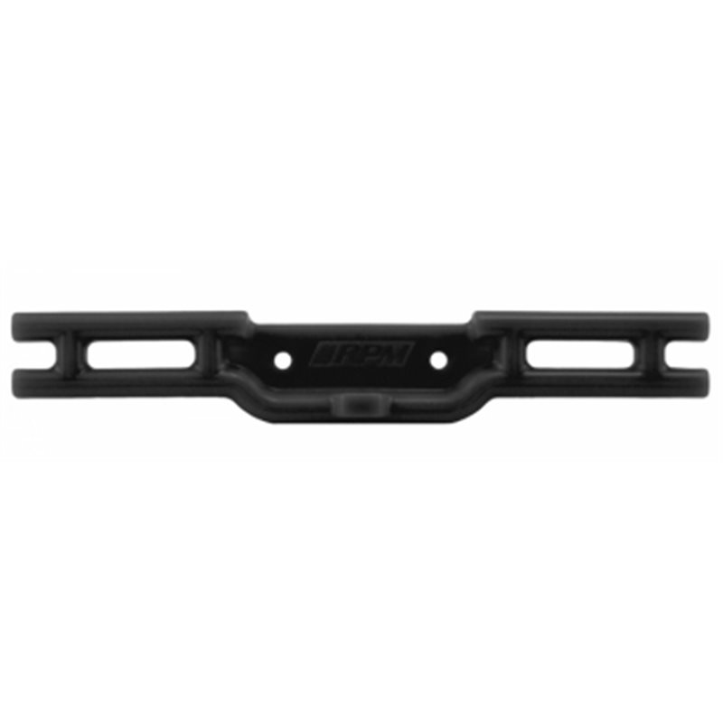 Bumper Rear Black 1/16 E-Revo