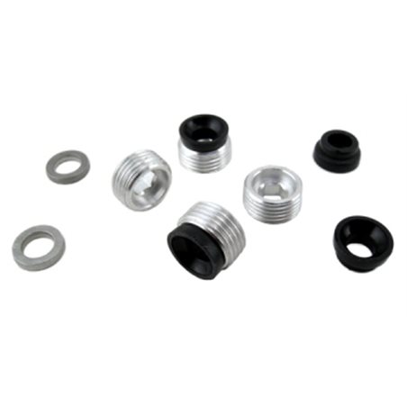 Pivot Ball Setscrews &amp Bushing Caps Set (RPM Axle Carriers)