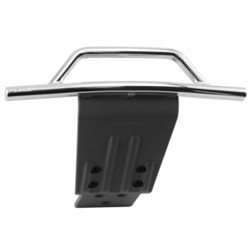 Bumper &amp Skid Plates Front Chrome Slash 4x4