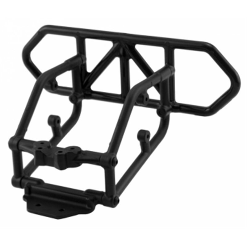 Bumper Rear Black Slash 4x4
