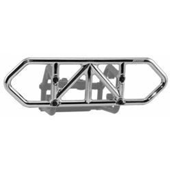 Bumper Rear Chrome Slash 4x4