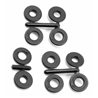 Body Savers 5mm Posts Black (5)