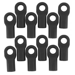 Rod Ends Short Black (12) Traxxas (5347)