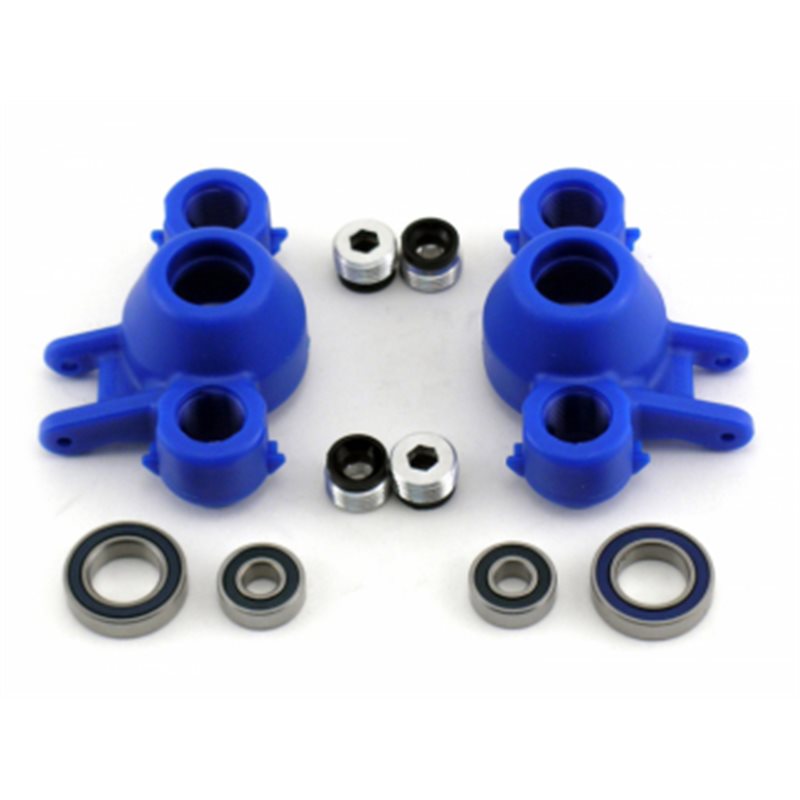 Steering Block Blue (Pair) T/E-Maxx, Revo 3.3, E-Revo (Old)