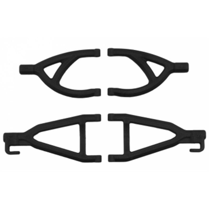 Suspension Arms Rear Black (2+2) 1/16 E-Revo