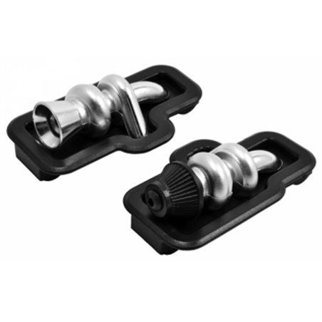 Mock Mirror Turbos Chrome (Pair)