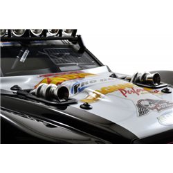 Mock Mirror Turbos Chrome (Pair)