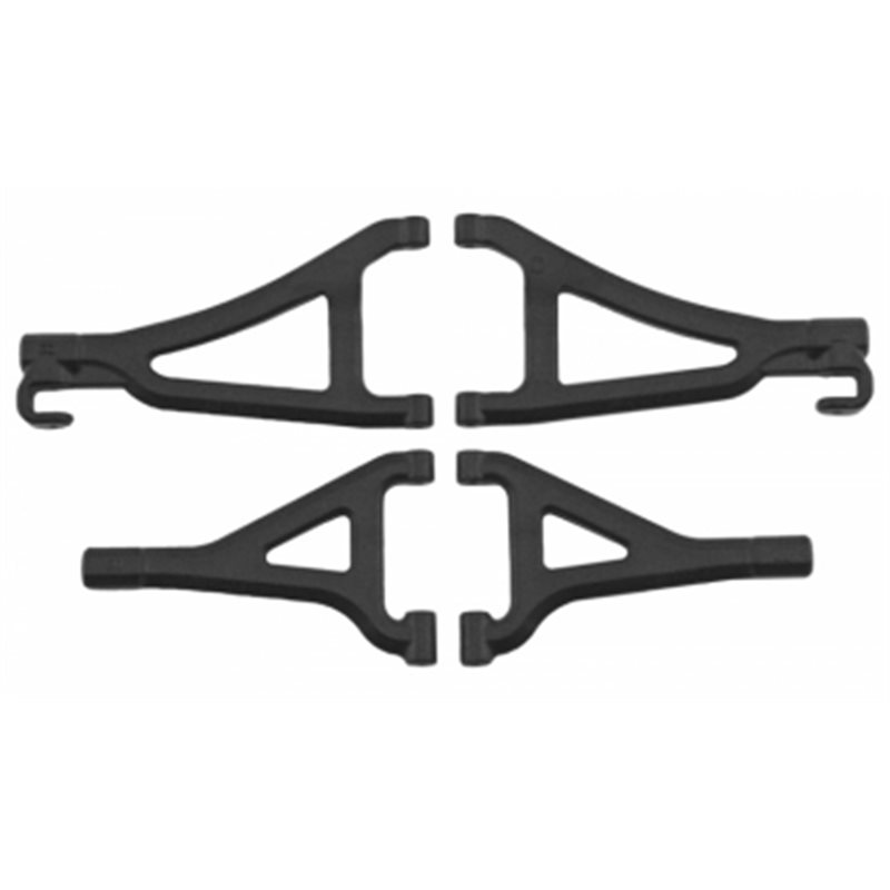 Suspension Arms Front Black (2+2) 1/16 E-Revo