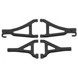 Suspension Arms Front Black (2+2) 1/16 E-Revo