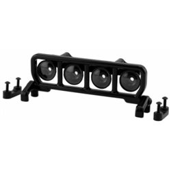 Light Bar Roof (4 Lights) Black (LED not included)