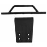Bumper and Skidplate Front Black Slash 2WD, Nitro Slash