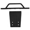 Bumper and Skidplate Front Black Slash 2WD, Nitro Slash