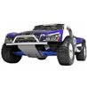 Bumper and Skidplate Front Chrome Slash 2WD, Nitro Slash