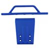 Bumper and Skidplate Front Blue Slash 2WD, Nitro Slash