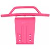 Bumper and Skidplate Front Pink Slash 2WD, Nitro Slash