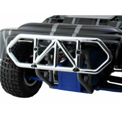 Bumper Rear Chrome Slash 2WD