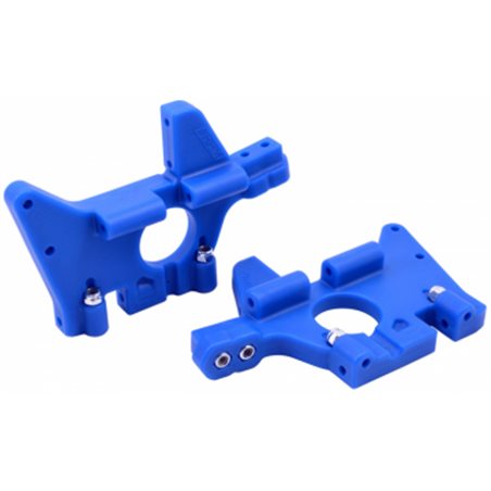 Bulkheads Front Blue (Pair) E/T-Maxx