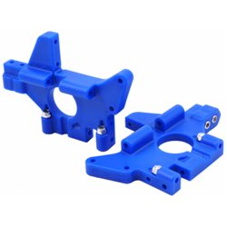 Bulkheads Rear Blue (Pair) E/T-Maxx