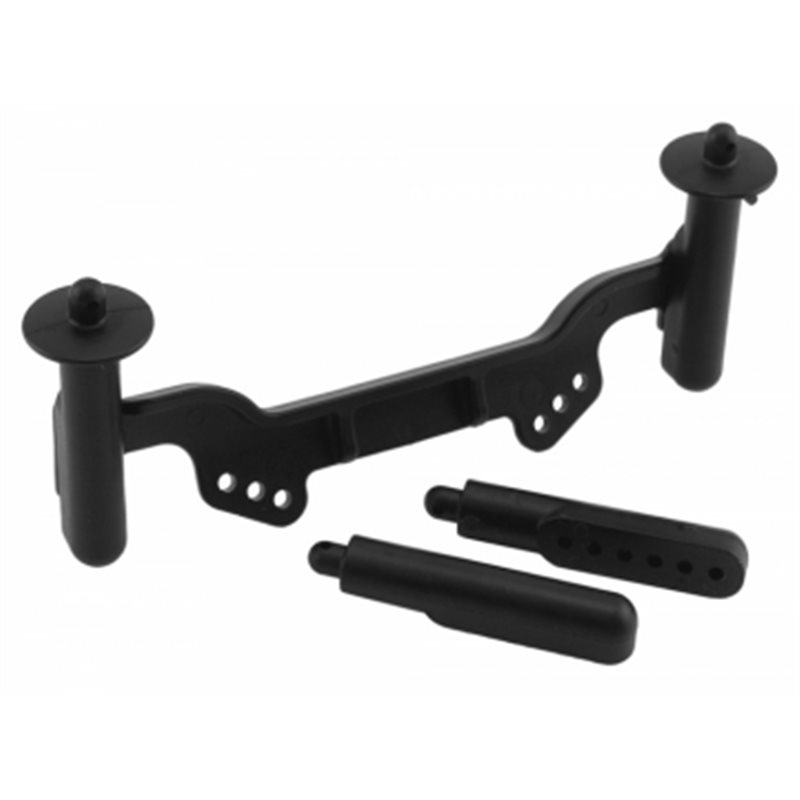 Body Mounts Front Adjustable Rustler, Slash - 2WD El/Nitro