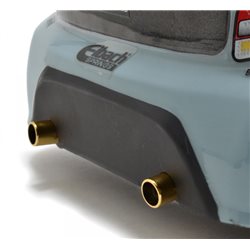 Exhaust Tips Fatboy Gold