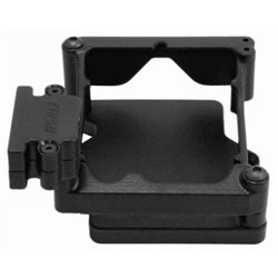 Hållare Svart Castle Sidewinder 4 Traxxas 1/10