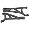 Suspension Arms Front Left Black (Pair) E-Revo 2.0