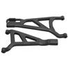 Suspension Arms Front Left Black (Pair) E-Revo 2.0