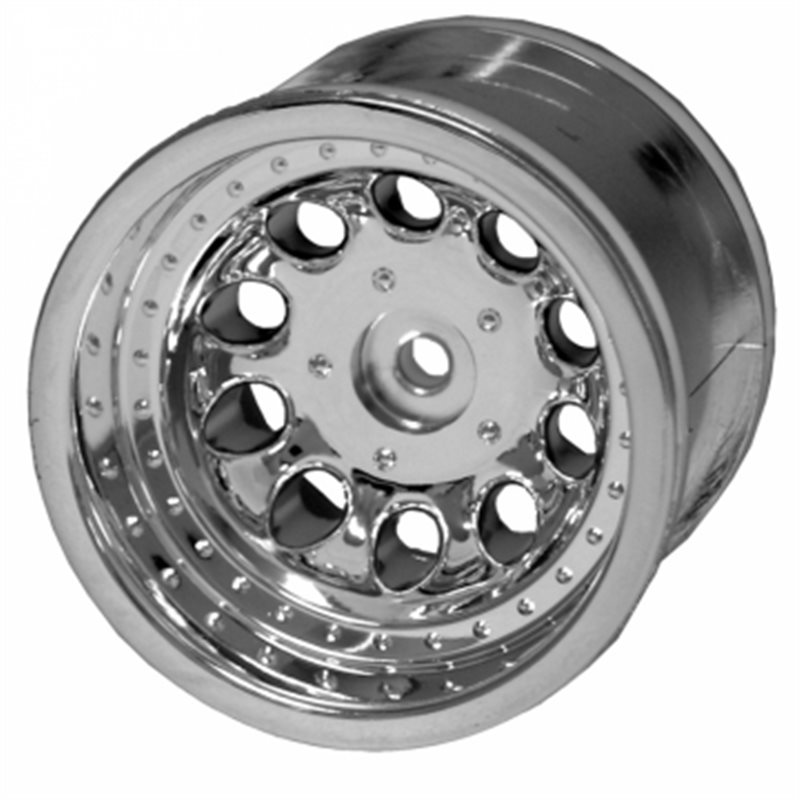 Wheels Revolver 2.2 Chrome(2) Rustler, Stampede - 2WD F/R