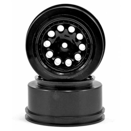 Wheels Revolver 2.2/3.0 Black (2) Slash 4x4, Slash 2WD Rear