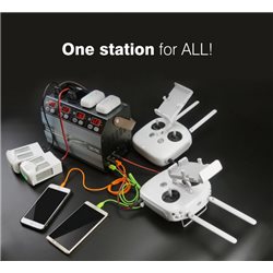 Charger Station 4P3 with cables (DJI Phantom)*