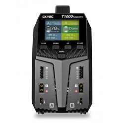 SkyRC T1000 Maestro Laddare AC/DC 2x20A 1000W