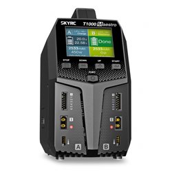 SkyRC T1000 Maestro Laddare AC/DC 2x20A 1000W