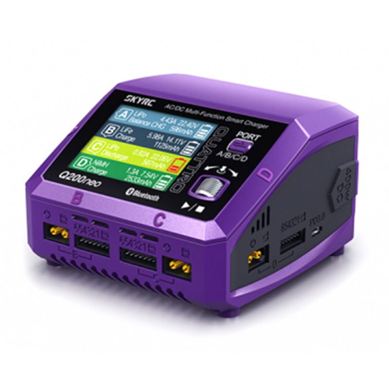 SkyRC Q200neo Quad-Charger 240VAC/12VDC SkyRC Q200neo Quad-Charger 240VAC/12VDC