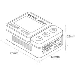 SkyRC B6neo DC Charger Input 10-28volt Red/Blue