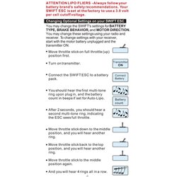 Swift 20A ESC Airplane Brushless