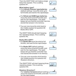 Swift 20A ESC Airplane Brushless