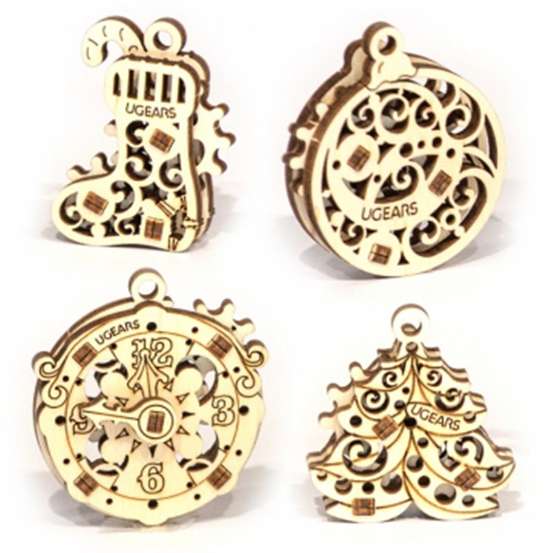 Ugears U-Fidget Happy New Gear