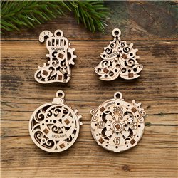 Ugears U-Fidget Happy New Gear