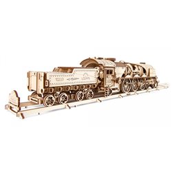Ugears V-Express Steam Train with Tender