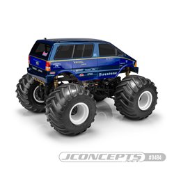 1985 Ford Aerostar, BIGFOOT® Shuttle, Clod Buster / Regulator body (7" width & 11" wheelbase