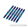 JConcepts - RC10B7 3.5 x 48mm Fin Titanium turnbuckle, 6pc. - Burnt Blue JConcepts - RC10B7 3.5 x 48mm Fin Titanium turnbuckle, 6pc. - Burnt Blue
