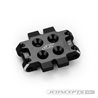 JConcepts - RC10B7 front bulkhead 0 degree (9.3g), aluminum - black JConcepts - RC10B7 front bulkhead 0 degree (9.3g), aluminum - black