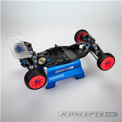 JConcepts - RC10B7 chassis, std, hard anodized - black