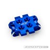 JConcepts - RC10B7 front bulkhead 2.5 degree (9.3g), aluminum - blue JConcepts - RC10B7 front bulkhead 2.5 degree (9.3g), aluminum - blue